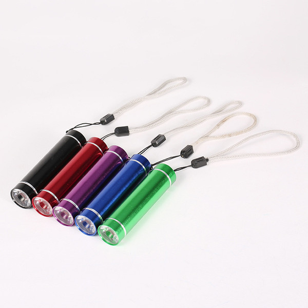 Gift wholesale mini light small flashlight outdoor cycling household type battery portable lighting the torch in hand