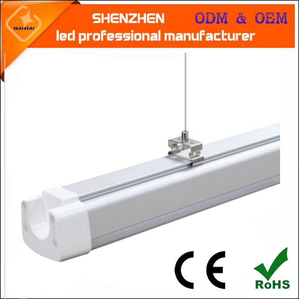 CE RoHS VDE TUV UL 80W 1500mm 8000lm IP65 waterproof white 3000-6500K Tri-proof led light tube bulb lamp