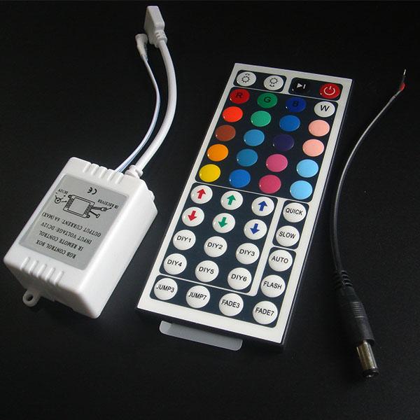 44 keys IR Remote Controller 3 Channels for Led Strips Light SMD3528 5050 RGB 12V/6A 2Pcs/Lot