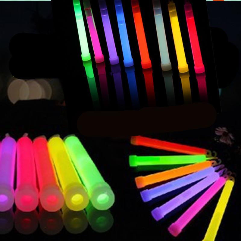 Concert Chemical Light 6 inches Chemical Glow Stick Light Stick Glowing Stick Flash Festival Products 7 Colors Mixed Outdoor Adventure Party