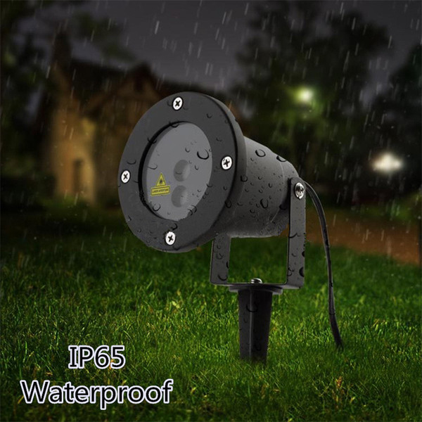 Christmas Lights LED Outdoor Lawn Light Projector Moving Laser Landscape Light Waterproof Garden Christmas Led Stage Light 100-240V