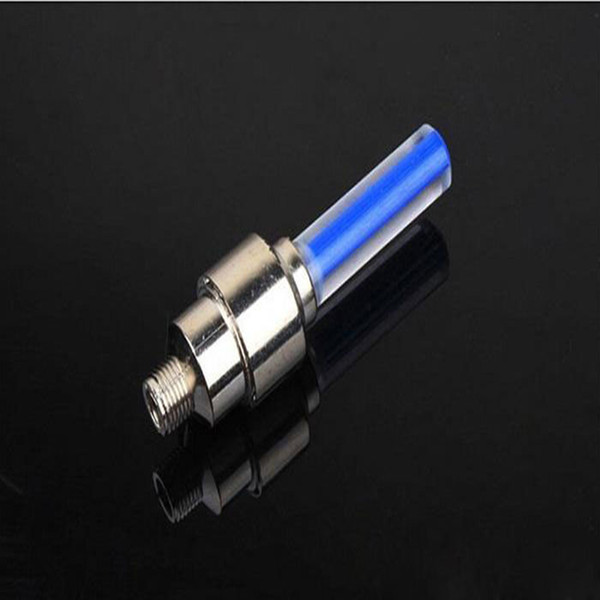 Good Novelty Car Bike LED Flash Tyre Light Wheel Valve Stem Cap Lamp Motorbicycle Wheel Light 200pcs with retail packaging