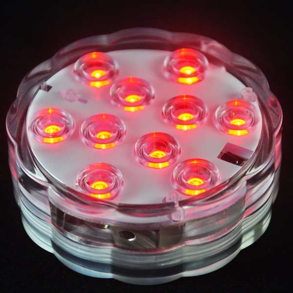 Wholesale remote control LED waterproof electronic candle lights LED aquarium diving lights Creative LED aquarium light