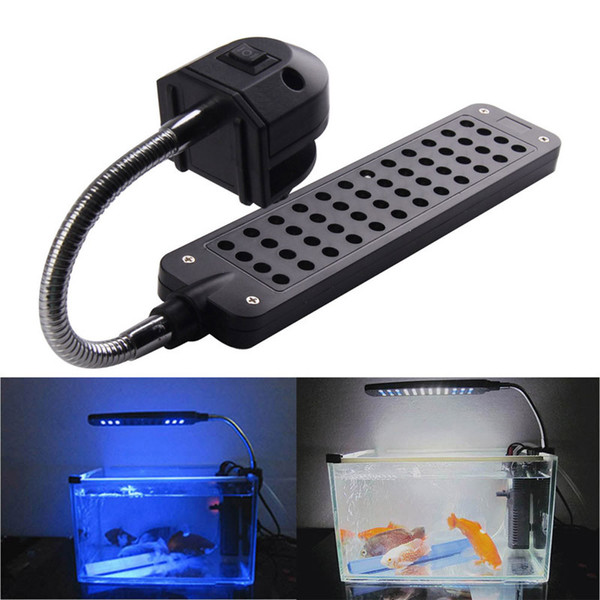 Hot Sale DC12V 3.5W 48LED Aquarium Light Lamp For Coral Reef aquatic animals EU Fish Tank