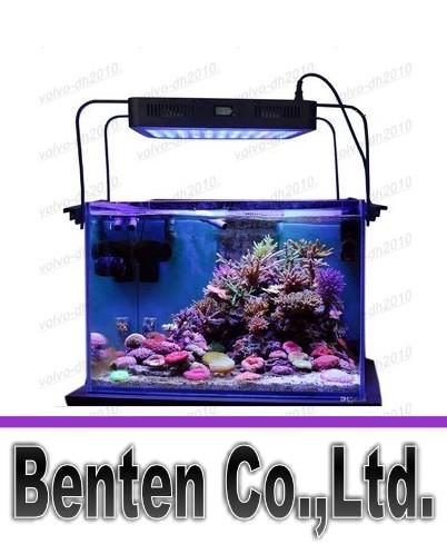 AURORA 165w Reef LED Timer Light with Bracket Legs SPS LPS LED Saltwater Aquarium Chinese Black Box Plus Remote Control LLFA11