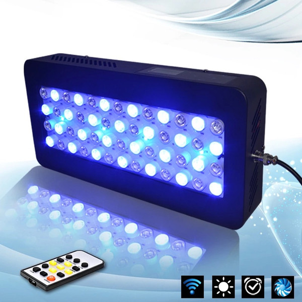 China wholesale LED aquarium light 150w dimmable programmable led aquarium lighting for reef coral fish