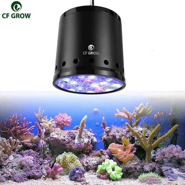 CF Grow 100W 150W Saltwater Marine LED Aquarium Light Full Spectrum 2.4G SPS Coral Reef Seaweed Grow Lamp Sea Fish Tank Lighting