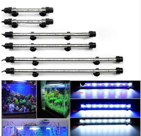 High-Quality 25-55cm Remote Colorful LED Aquarium Light Fish Tank Coral Lamp 5050 RGB Submersible Lights Free Shipping