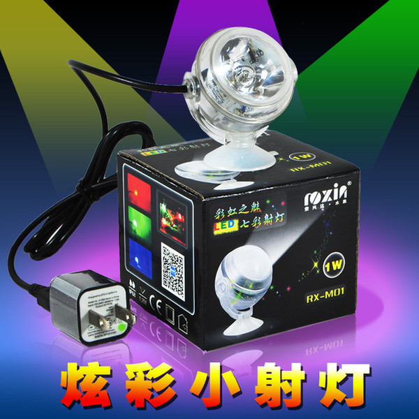 Wholesale LED fish tank spotlights aquarium small fish tank clip lamp highlights LED lamp energy saving fish tank lamp