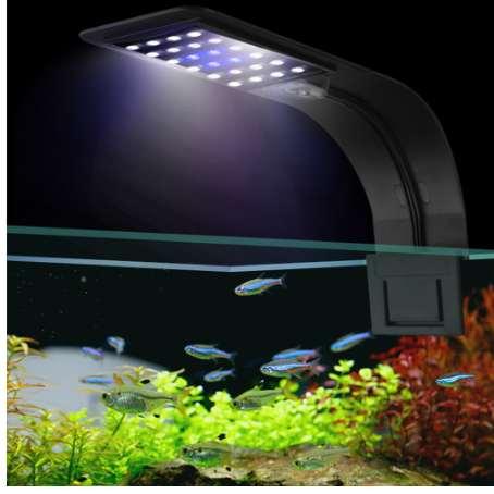 Super Bright LED Aquarium Lights LED Plants Grow Light 5W/10W/15W Aquatic Freshwater Lamps Waterproof Clip on Lamp For Fish Tank