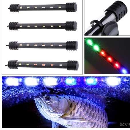 3.5W Submersible Waterproof Aquarium Fish Tank LED Light Bar Lamp Strip EU Plug M09 dropshipping