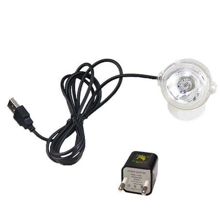 1W Indoor LED Underwater Lamp Waterproof LED Aquarium Light for Coral Reef Fish Tank Submersible Aquarium Light Spot Lamp