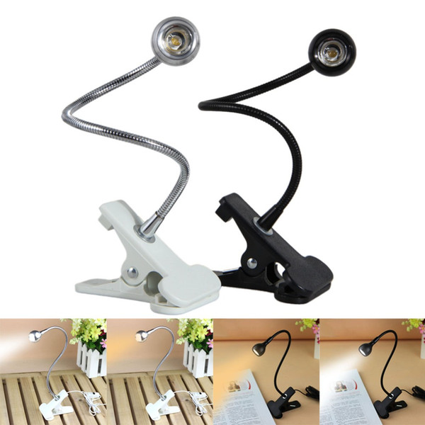 3W USB Rechargeble LED Light Clip on Flexible Reading Bed Lamp Table Desk Lamp Book Desktop Bed Lamp Lighting Bedside Lighting