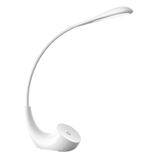 LED Desk Lamp Flexible Gooseneck White Table Light Bed Lamp Night Light for Reading Sleeping Study Drawing Working