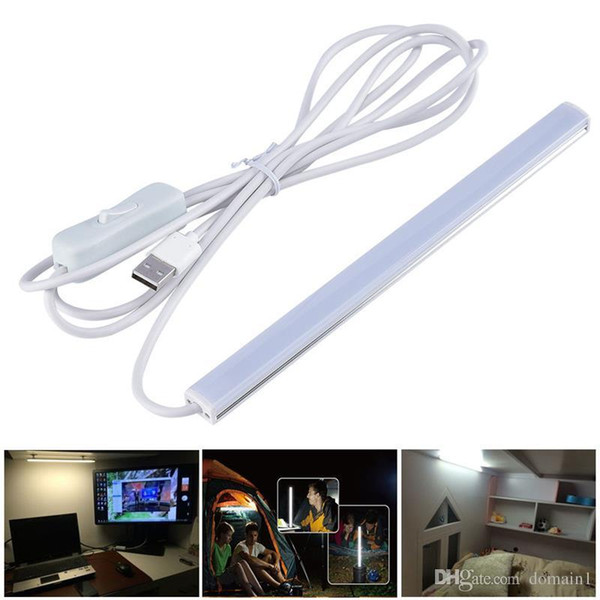 18/35/52cm 5V USB LED Desk Lamp SMD2835 Night Study Reading Book Light