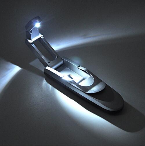 Mini LED Clip On Flexible Reading Book Light Robotic Kindle Study Booklight Lamp