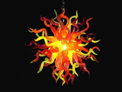 Elegant Blown Glass Chandeliers For Sale Bedroom Free Shipping Mini Cute AC LED Artistic Lamp Modern European