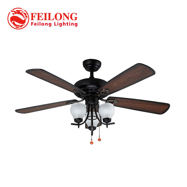 Decorative Ceiling Fan 5203 With Light Kit Pull Chain Control Ceiling Fan Light