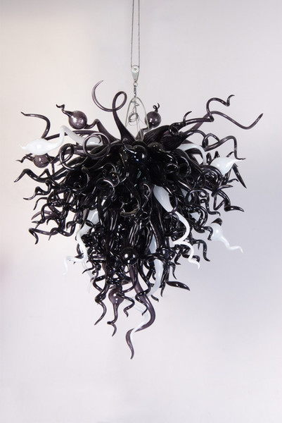 Living Room Big Chihuly Light Fixtures Black Fast Shipping New Arrival 110v-240v LED Chandelier Light Modern