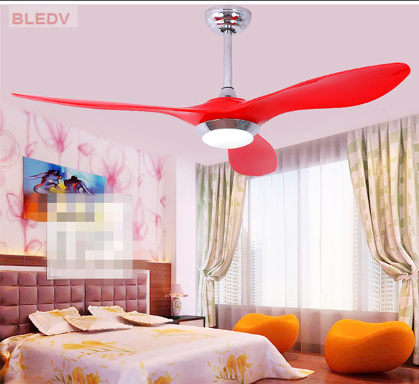 2017 high quality American creative LED Ceiling Fans remote control ceiling fan lights