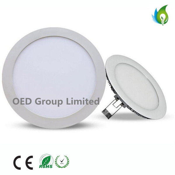 2 Years Warranty High Quality Indoor Lighting 18W Round slim LED Panel Ceiling downlight 200*225mm