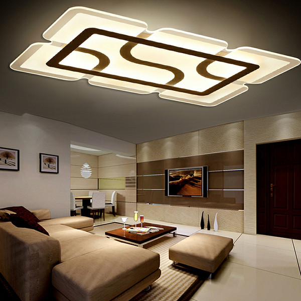 Modern Led Ceiling Lights remote control For Living Room Light Fixture lamparas de techo abajur