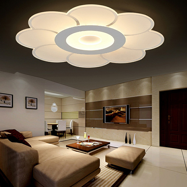 FULOC LED Ceiling Light Modern Surface Mounted Led Ceiling Lights AC85-265V Lighting for Living Room Ceiling Lamp