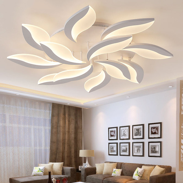 New Design Acrylic Modern Led Ceiling Lights For Living Study Room Bedroom lampe plafond avize Indoor Ceiling Lamp