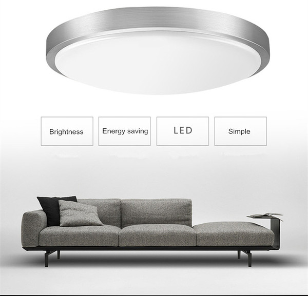 Modern Round LED Ceiling Light Dia21cm 12W Surface Mounted Simple Foyer Fixtures Study Dining living Room hall Home Corridor Lighting