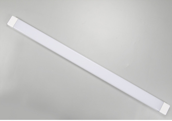 Surface Mounted LED Batten Tube Dust-proof Antifog Ultra Thin elongated Ceiling light 4ft 54W SMD2835 purification indoor lamp AC85-265V