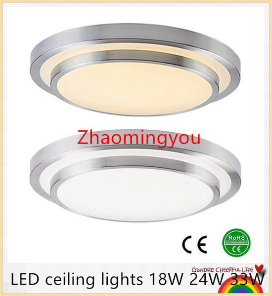 YOU LED ceiling lights Dia 29-40cm,aluminum+Acryl High brightness 220V 230V 240V,Warm white/Cool white 24W 30W 36W Led Lamp