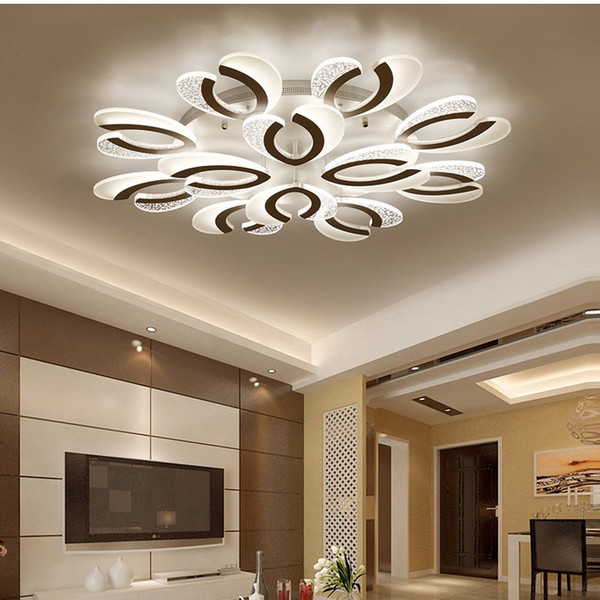 Surface Mounted LED Ceiling Chandelier Lighting Living Room Bedroom Chandeliers Modern LED Home Lighting Fixtures AC110V/220V