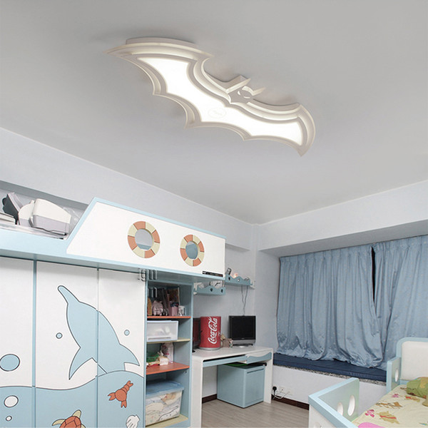 Batman led ceiling lights for kids room Bedroom balcony home Decor AC85-265V acrylic modern led ceiling lamp for childroom room-RNB16