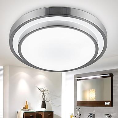 Aluminum PVC Flush Mount Lights LED Diameter 35cm 18W Bathroom Kitchen Light Round Simple Modern Ceiling Lamps Lighting Downlight