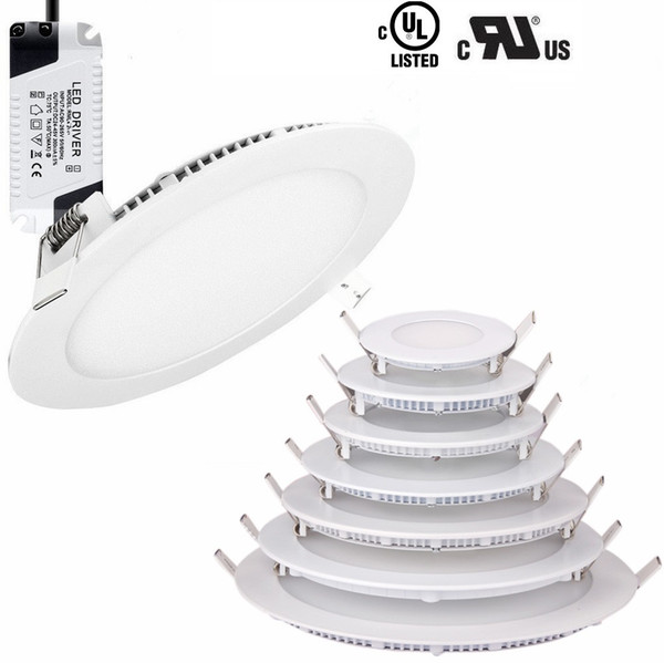 Dimmable 4W 6W 9W 12W 15W 18W 21W Led Ceiling Lights Recessed Downlights High Brightness Led Down Lights AC 110-240V