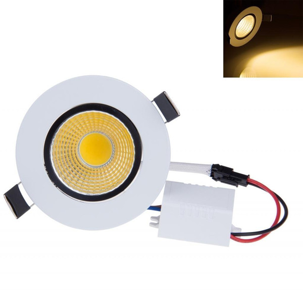 Dimmable Recessed led downlight cob 6W 9W 12W 15W dimming LED Spot light led ceiling lamp AC 110V 220V