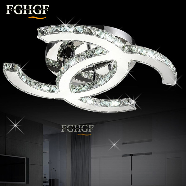 Modern LED Crystal Ceiling Chandelier Light Lighting K9 Crystal Chandeliers ceiling lamp lustres de cristal for Living Room Bedroom Kitchen