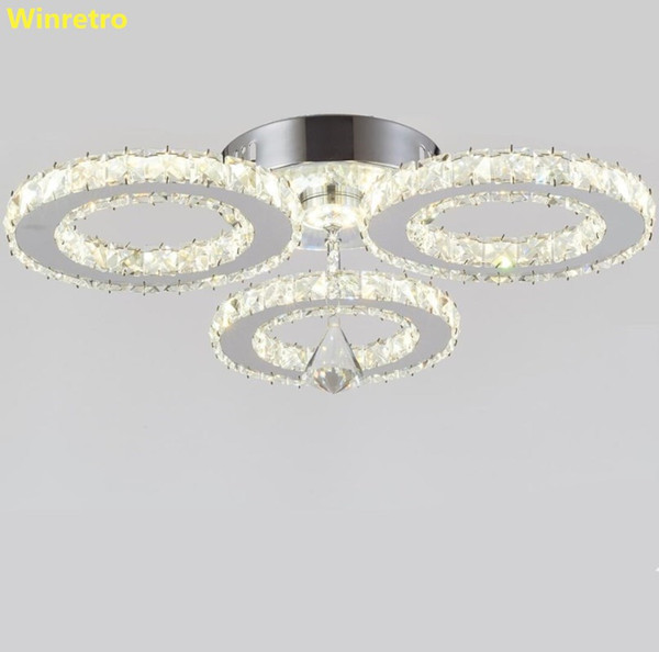 Modern Ceiling light lamparas de techo Ceiling Lights luster luminaria Lights brief living High-end room led crystal