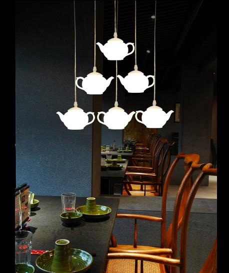 Lighting lamps led lighting acrylic pendants lamp teapot cup light