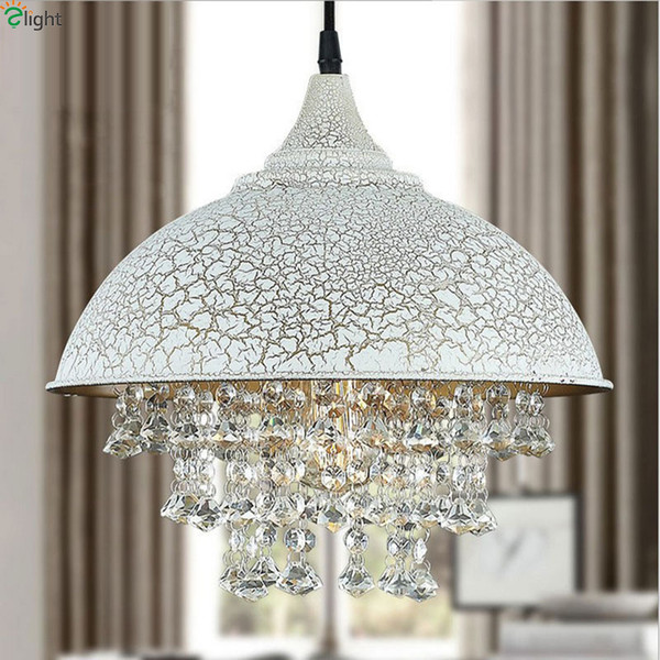 American Lustre Crystal RH Led Pendant Chandeliers Luminarias Retro Crack Metal Led Chandelier Lighting Hanging Lights Fixtures