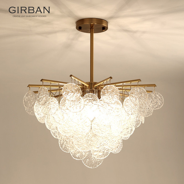 Modern Chandelier Lighting Novelty Lustre Lamparas Colgantes Lamp for Bedroom Living Room luminaria Ceiling Fan Light Led crystalChandeliers