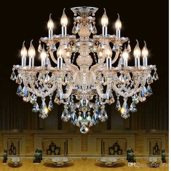 Modern Crystal Chandelier Living Room lustres de cristal Decoration Tiffany Pendants and Chandeliers Home Lighting Indoor Lamp