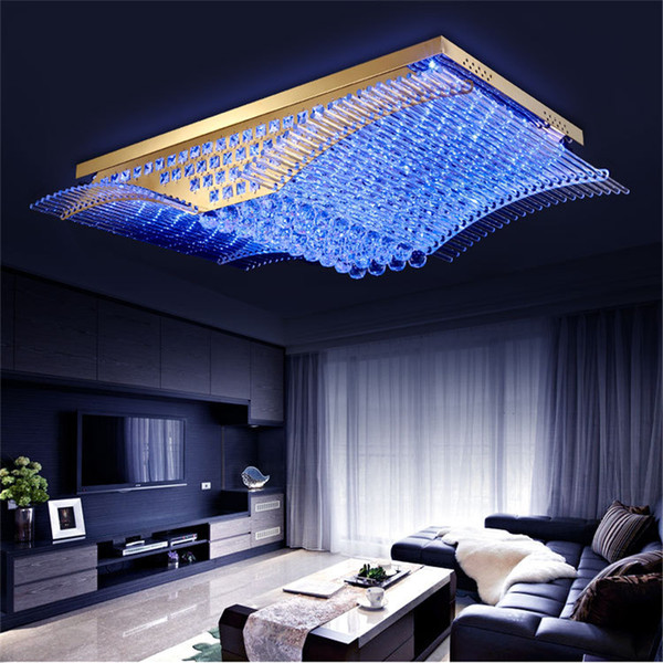 Modern Fashion Luxury K9 Crystal LED Ceiling Lamp Mirs Wings Chandelier Living Room LED Pendant Lights Lighting Fixture