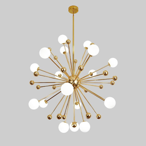 Glass Led Lamp Modern Design Chandelier Ceiling Living Room Bedroom Dining Room Light Fixtures Decor Home Lighting G4 220V