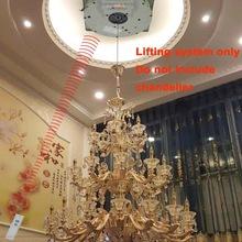 Hoist Crystal Chandelier Hoist lighting lifter Electric Auto Remote-controlled Winch Light Lifting System Lamp Motor DDJ100 8m cable