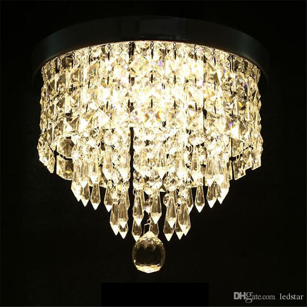 Modern Chandelier Ceiling Light Crystal Ball Fixture Pendant Ceiling Lamp Aisle Porch Lamp Bedroom Living Room Ceiling Balcony Lights