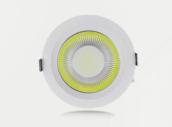 Free Shipping 30W Led Ceiling Light COB lamp LED Down Light Recessed LED Lamp Warm White Cool White For Home AC85-265V