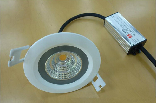 Wholesale price Hot sale 15W/12W Waterproof IP65 COB Recessed led Ceiling down light,cob downlight +waterproof Led Driver AC85-265V