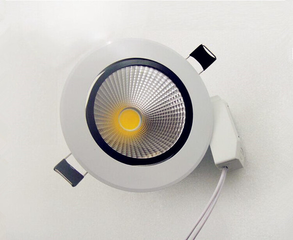 Factory Wholesale Price AC85-265V Dimmable 7W/12W Warm White/ Pure White/ Cold White COB LED Downlight COB led down light