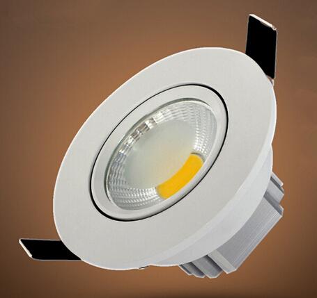 Hot sale 7w cob led downlight dimmable recessed lamp home led epistar spot led kitchen down light 110v 220v